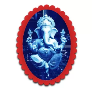Ganesha Wall Decorative Showpiece 6 X 8 Inch | 4 MM MDF Wooden Glossy Sublimation Print | Back Hook Wall Hanging | Home Temple & Living Room Decor (F57007) Ganesha Wall Decorative Showpiece 6 X 8 Inch | 4 MM MDF Wooden Glossy Sublimation Print | Back Hook Wall Hanging | Home Temple & Living Room Decor (F57007)