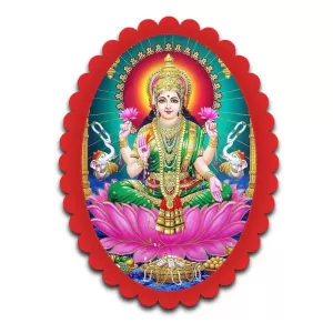 Lakshmi Wall Decorative Showpiece 6 X 8 Inch | 4 MM MDF Wooden Glossy Sublimation Print | Back Hook Wall Hanging | Home Temple & Living Room Decor (F57155) Lakshmi Wall Decorative Showpiece 6 X 8 Inch | 4 MM MDF Wooden Glossy Sublimation Print | Back Hook Wall Hanging | Home Temple & Living Room Decor (F57155)