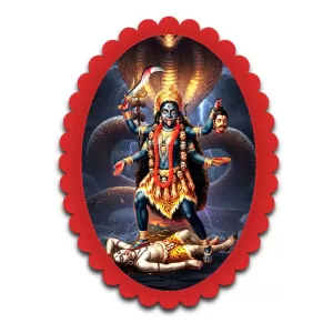 Kali Wall Decorative Showpiece 6 X 8 Inch | 4 MM MDF Wooden Glossy Sublimation Print | Back Hook Wall Hanging | Home Temple & Living Room Decor (F57200) Kali Wall Decorative Showpiece 6 X 8 Inch | 4 MM MDF Wooden Glossy Sublimation Print | Back Hook Wall Hanging | Home Temple & Living Room Decor (F57200)