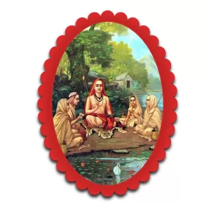 Radha Wall Decorative Showpiece 6 X 8 Inch | 4 MM MDF Wooden Glossy Sublimation Print | Back Hook Wall Hanging | Home Temple & Living Room Decor (F57211) Radha Wall Decorative Showpiece 6 X 8 Inch | 4 MM MDF Wooden Glossy Sublimation Print | Back Hook Wall Hanging | Home Temple & Living Room Decor (F57211)
