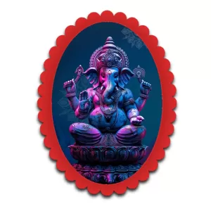 Ganesha Wall Decorative Showpiece 6 X 8 Inch | 4 MM MDF Wooden Glossy Sublimation Print | Back Hook Wall Hanging | Home Temple & Living Room Decor (F57266) Ganesha Wall Decorative Showpiece 6 X 8 Inch | 4 MM MDF Wooden Glossy Sublimation Print | Back Hook Wall Hanging | Home Temple & Living Room Decor (F57266)