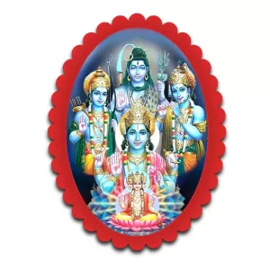 Vishnu Wall Decorative Showpiece 6 X 8 Inch | 4 MM MDF Wooden Glossy Sublimation Print | Back Hook Wall Hanging | Home Temple & Living Room Decor (F57270) Vishnu Wall Decorative Showpiece 6 X 8 Inch | 4 MM MDF Wooden Glossy Sublimation Print | Back Hook Wall Hanging | Home Temple & Living Room Decor (F57270)