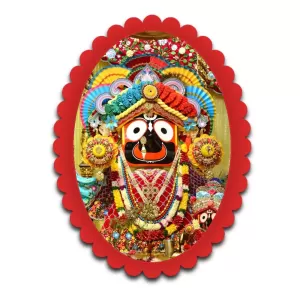 Lord Jagannath Wall Decorative Showpiece 6 X 8 Inch | 4 MM MDF Wooden Glossy Sublimation Print | Back Hook Wall Hanging | Home Temple & Living Room Decor (F57311) Lord Jagannath Wall Decorative Showpiece 6 X 8 Inch | 4 MM MDF Wooden Glossy Sublimation Print | Back Hook Wall Hanging | Home Temple & Living Room Decor (F57311)