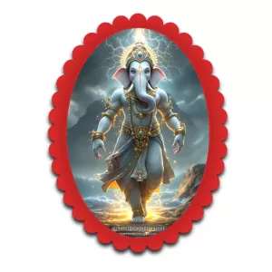 Ganesha Wall Decorative Showpiece 6 X 8 Inch | 4 MM MDF Wooden Glossy Sublimation Print | Back Hook Wall Hanging | Home Temple & Living Room Decor (F57354) Ganesha Wall Decorative Showpiece 6 X 8 Inch | 4 MM MDF Wooden Glossy Sublimation Print | Back Hook Wall Hanging | Home Temple & Living Room Decor (F57354)