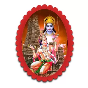 Rama And Hanuman Wall Decorative Showpiece 6 X 8 Inch | 4 MM MDF Wooden Glossy Sublimation Print | Back Hook Wall Hanging | Home Temple & Living Room Decor (F57363) Rama And Hanuman Wall Decorative Showpiece 6 X 8 Inch | 4 MM MDF Wooden Glossy Sublimation Print | Back Hook Wall Hanging | Home Temple & Living Room Decor (F57363)