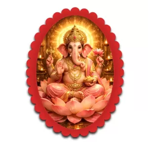 Ganesha Wall Decorative Showpiece 6 X 8 Inch | 4 MM MDF Wooden Glossy Sublimation Print | Back Hook Wall Hanging | Home Temple & Living Room Decor (F57422) Ganesha Wall Decorative Showpiece 6 X 8 Inch | 4 MM MDF Wooden Glossy Sublimation Print | Back Hook Wall Hanging | Home Temple & Living Room Decor (F57422)