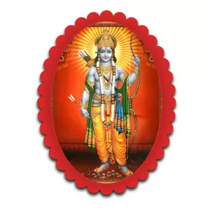 Ram Wall Decorative Showpiece 6 X 8 Inch | 4 MM MDF Wooden Glossy Sublimation Print | Back Hook Wall Hanging | Home Temple & Living Room Decor (F57513) Ram Wall Decorative Showpiece 6 X 8 Inch | 4 MM MDF Wooden Glossy Sublimation Print | Back Hook Wall Hanging | Home Temple & Living Room Decor (F57513)