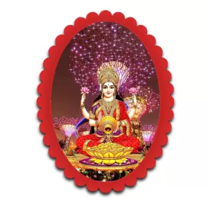 Lakshmi Wall Decorative Showpiece 6 X 8 Inch | 4 MM MDF Wooden Glossy Sublimation Print | Back Hook Wall Hanging | Home Temple & Living Room Decor (F57563) Lakshmi Wall Decorative Showpiece 6 X 8 Inch | 4 MM MDF Wooden Glossy Sublimation Print | Back Hook Wall Hanging | Home Temple & Living Room Decor (F57563)