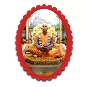 A.C. Bhaktivedanta Swami Prabhupada Wall Decorative Showpiece 6 X 8 Inch | 4 MM MDF Wooden Glossy Sublimation Print | Back Hook Wall Hanging | Home Temple & Living Room Decor (F57576) A.C. Bhaktivedanta Swami Prabhupada Wall Decorative Showpiece 6 X 8 Inch | 4 MM MDF Wooden Glossy Sublimation Print | Back Hook Wall Hanging | Home Temple & Living Room Decor (F57576)