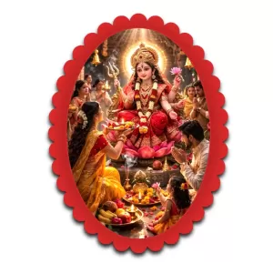 Lakshmi Wall Decorative Showpiece 6 X 8 Inch | 4 MM MDF Wooden Glossy Sublimation Print | Back Hook Wall Hanging | Home Temple & Living Room Decor (F57676) Lakshmi Wall Decorative Showpiece 6 X 8 Inch | 4 MM MDF Wooden Glossy Sublimation Print | Back Hook Wall Hanging | Home Temple & Living Room Decor (F57676)