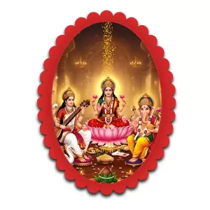 Lakshmi Wall Decorative Showpiece 6 X 8 Inch | 4 MM MDF Wooden Glossy Sublimation Print | Back Hook Wall Hanging | Home Temple & Living Room Decor (F57678) Lakshmi Wall Decorative Showpiece 6 X 8 Inch | 4 MM MDF Wooden Glossy Sublimation Print | Back Hook Wall Hanging | Home Temple & Living Room Decor (F57678)