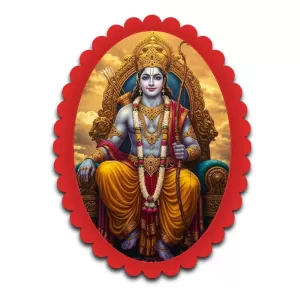 Rama Wall Decorative Showpiece 6 X 8 Inch | 4 MM MDF Wooden Glossy Sublimation Print | Back Hook Wall Hanging | Home Temple & Living Room Decor (F57681) Rama Wall Decorative Showpiece 6 X 8 Inch | 4 MM MDF Wooden Glossy Sublimation Print | Back Hook Wall Hanging | Home Temple & Living Room Decor (F57681)