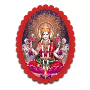 Lakshmi Wall Decorative Showpiece 6 X 8 Inch | 4 MM MDF Wooden Glossy Sublimation Print | Back Hook Wall Hanging | Home Temple & Living Room Decor (F57712) Lakshmi Wall Decorative Showpiece 6 X 8 Inch | 4 MM MDF Wooden Glossy Sublimation Print | Back Hook Wall Hanging | Home Temple & Living Room Decor (F57712)