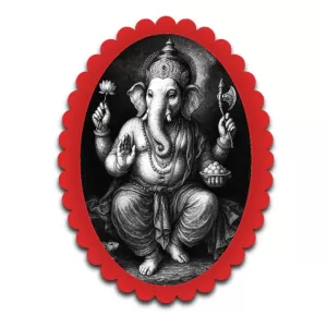 Ganesha Wall Decorative Showpiece 6 X 8 Inch | 4 MM MDF Wooden Glossy Sublimation Print | Back Hook Wall Hanging | Home Temple & Living Room Decor (F57791) Ganesha Wall Decorative Showpiece 6 X 8 Inch | 4 MM MDF Wooden Glossy Sublimation Print | Back Hook Wall Hanging | Home Temple & Living Room Decor (F57791)
