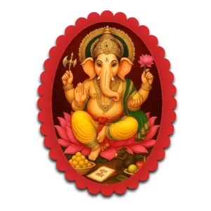 Ganesha Wall Decorative Showpiece 6 X 8 Inch | 4 MM MDF Wooden Glossy Sublimation Print | Back Hook Wall Hanging | Home Temple & Living Room Decor (F57824) Ganesha Wall Decorative Showpiece 6 X 8 Inch | 4 MM MDF Wooden Glossy Sublimation Print | Back Hook Wall Hanging | Home Temple & Living Room Decor (F57824)