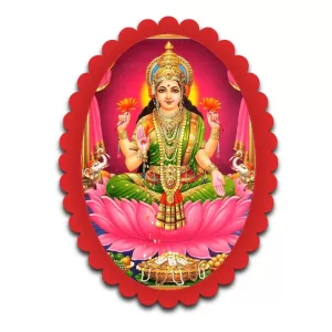 Lakshmi Wall Decorative Showpiece 6 X 8 Inch | 4 MM MDF Wooden Glossy Sublimation Print | Back Hook Wall Hanging | Home Temple & Living Room Decor (F57830) Lakshmi Wall Decorative Showpiece 6 X 8 Inch | 4 MM MDF Wooden Glossy Sublimation Print | Back Hook Wall Hanging | Home Temple & Living Room Decor (F57830)