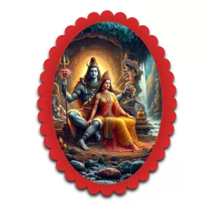 Shiva Wall Decorative Showpiece 6 X 8 Inch | 4 MM MDF Wooden Glossy Sublimation Print | Back Hook Wall Hanging | Home Temple & Living Room Decor (F57871) Shiva Wall Decorative Showpiece 6 X 8 Inch | 4 MM MDF Wooden Glossy Sublimation Print | Back Hook Wall Hanging | Home Temple & Living Room Decor (F57871)