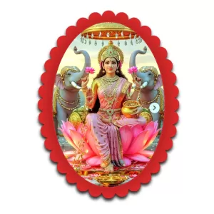 Lakshmi Wall Decorative Showpiece 6 X 8 Inch | 4 MM MDF Wooden Glossy Sublimation Print | Back Hook Wall Hanging | Home Temple & Living Room Decor (F57930) Lakshmi Wall Decorative Showpiece 6 X 8 Inch | 4 MM MDF Wooden Glossy Sublimation Print | Back Hook Wall Hanging | Home Temple & Living Room Decor (F57930)