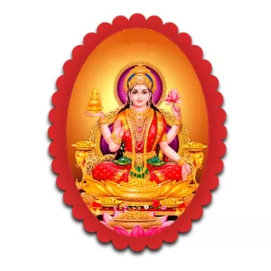 Lakshmi Wall Decorative Showpiece 6 X 8 Inch | 4 MM MDF Wooden Glossy Sublimation Print | Back Hook Wall Hanging | Home Temple & Living Room Decor (F57962) Lakshmi Wall Decorative Showpiece 6 X 8 Inch | 4 MM MDF Wooden Glossy Sublimation Print | Back Hook Wall Hanging | Home Temple & Living Room Decor (F57962)