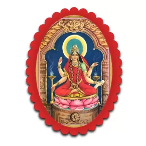 Lakshmi Wall Decorative Showpiece 6 X 8 Inch | 4 MM MDF Wooden Glossy Sublimation Print | Back Hook Wall Hanging | Home Temple & Living Room Decor (F58182) Lakshmi Wall Decorative Showpiece 6 X 8 Inch | 4 MM MDF Wooden Glossy Sublimation Print | Back Hook Wall Hanging | Home Temple & Living Room Decor (F58182)