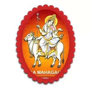 Maa Mahagauri Wall Decorative Showpiece 6 X 8 Inch | 4 MM MDF Wooden Glossy Sublimation Print | Back Hook Wall Hanging | Home Temple & Living Room Decor (F58183) Maa Mahagauri Wall Decorative Showpiece 6 X 8 Inch | 4 MM MDF Wooden Glossy Sublimation Print | Back Hook Wall Hanging | Home Temple & Living Room Decor (F58183)