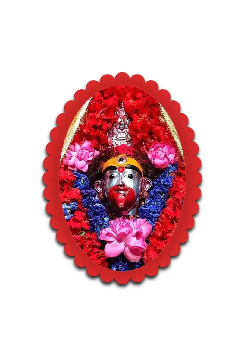 Ganesha Wall Decorative Showpiece 6 X 8 Inch | 4 MM MDF Wooden Glossy Sublimation Print | Back Hook Wall Hanging | Home Temple & Living Room Decor (F58190)