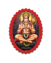 Hanuman Wall Decorative Showpiece 6 X 8 Inch | 4 MM MDF Wooden Glossy Sublimation Print | Back Hook Wall Hanging | Home Temple & Living Room Decor (F58193) Hanuman Wall Decorative Showpiece 6 X 8 Inch | 4 MM MDF Wooden Glossy Sublimation Print | Back Hook Wall Hanging | Home Temple & Living Room Decor (F58193)