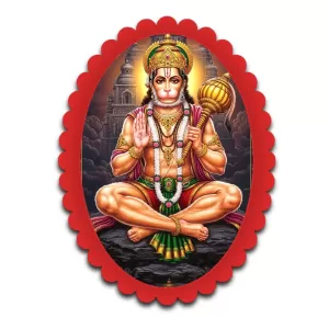 Hanuman Wall Decorative Showpiece 6 X 8 Inch | 4 MM MDF Wooden Glossy Sublimation Print | Back Hook Wall Hanging | Home Temple & Living Room Decor (F58193) Hanuman Wall Decorative Showpiece 6 X 8 Inch | 4 MM MDF Wooden Glossy Sublimation Print | Back Hook Wall Hanging | Home Temple & Living Room Decor (F58193)