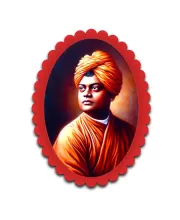 Swami Vivekananda Wall Decorative Showpiece 6 X 8 Inch | 4 MM MDF Wooden Glossy Sublimation Print | Back Hook Wall Hanging | Home Temple & Living Room Decor (F58203) Swami Vivekananda Wall Decorative Showpiece 6 X 8 Inch | 4 MM MDF Wooden Glossy Sublimation Print | Back Hook Wall Hanging | Home Temple & Living Room Decor (F58203)