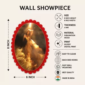 Liberty Wall Decorative Showpiece 6 X 8 Inch | 4 MM MDF Wooden Glossy Sublimation Print | Back Hook Wall Hanging | Home Temple & Living Room Decor (F56963) Liberty Wall Decorative Showpiece 6 X 8 Inch | 4 MM MDF Wooden Glossy Sublimation Print | Back Hook Wall Hanging | Home Temple & Living Room Decor (F56963)