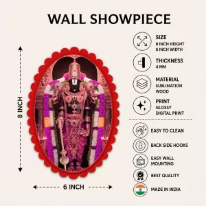 Veerabhadra Wall Decorative Showpiece 6 X 8 Inch | 4 MM MDF Wooden Glossy Sublimation Print | Back Hook Wall Hanging | Home Temple & Living Room Decor (F57605) Veerabhadra Wall Decorative Showpiece 6 X 8 Inch | 4 MM MDF Wooden Glossy Sublimation Print | Back Hook Wall Hanging | Home Temple & Living Room Decor (F57605)