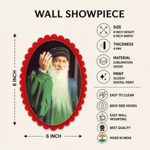 Dumbledore Wall Decorative Showpiece 6 X 8 Inch | 4 MM MDF Wooden Glossy Sublimation Print | Back Hook Wall Hanging | Home Temple & Living Room Decor (F58191) Dumbledore Wall Decorative Showpiece 6 X 8 Inch | 4 MM MDF Wooden Glossy Sublimation Print | Back Hook Wall Hanging | Home Temple & Living Room Decor (F58191)