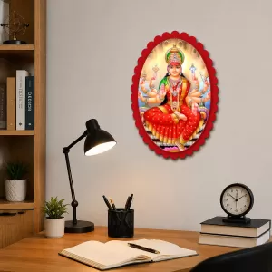 Lord Ganesha Wall Decorative Showpiece 6 X 8 Inch | 4 MM MDF Wooden Glossy Sublimation Print | Back Hook Wall Hanging | Home Temple & Living Room Decor (F56958) Lord Ganesha Wall Decorative Showpiece 6 X 8 Inch | 4 MM MDF Wooden Glossy Sublimation Print | Back Hook Wall Hanging | Home Temple & Living Room Decor (F56958)