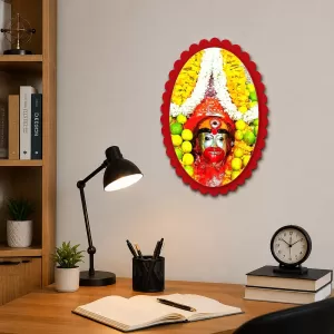 Hanuman Wall Decorative Showpiece 6 X 8 Inch | 4 MM MDF Wooden Glossy Sublimation Print | Back Hook Wall Hanging | Home Temple & Living Room Decor (F56991) Hanuman Wall Decorative Showpiece 6 X 8 Inch | 4 MM MDF Wooden Glossy Sublimation Print | Back Hook Wall Hanging | Home Temple & Living Room Decor (F56991)