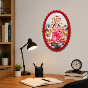 Manasa Devi Wall Decorative Showpiece 6 X 8 Inch | 4 MM MDF Wooden Glossy Sublimation Print | Back Hook Wall Hanging | Home Temple & Living Room Decor (F57018) Manasa Devi Wall Decorative Showpiece 6 X 8 Inch | 4 MM MDF Wooden Glossy Sublimation Print | Back Hook Wall Hanging | Home Temple & Living Room Decor (F57018)