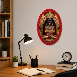 Kali Wall Decorative Showpiece 6 X 8 Inch | 4 MM MDF Wooden Glossy Sublimation Print | Back Hook Wall Hanging | Home Temple & Living Room Decor (F57030) Kali Wall Decorative Showpiece 6 X 8 Inch | 4 MM MDF Wooden Glossy Sublimation Print | Back Hook Wall Hanging | Home Temple & Living Room Decor (F57030)