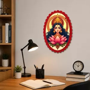 Durga Wall Decorative Showpiece 6 X 8 Inch | 4 MM MDF Wooden Glossy Sublimation Print | Back Hook Wall Hanging | Home Temple & Living Room Decor (F57049) Durga Wall Decorative Showpiece 6 X 8 Inch | 4 MM MDF Wooden Glossy Sublimation Print | Back Hook Wall Hanging | Home Temple & Living Room Decor (F57049)
