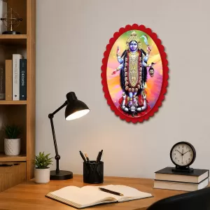 Goddess Kali Wall Decorative Showpiece 6 X 8 Inch | 4 MM MDF Wooden Glossy Sublimation Print | Back Hook Wall Hanging | Home Temple & Living Room Decor (F57055) Goddess Kali Wall Decorative Showpiece 6 X 8 Inch | 4 MM MDF Wooden Glossy Sublimation Print | Back Hook Wall Hanging | Home Temple & Living Room Decor (F57055)
