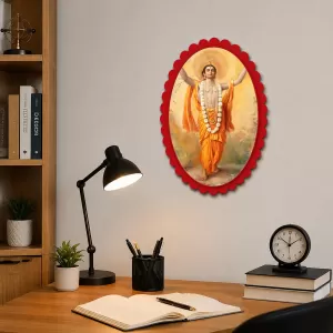 Shree Krishna Wall Decorative Showpiece 6 X 8 Inch | 4 MM MDF Wooden Glossy Sublimation Print | Back Hook Wall Hanging | Home Temple & Living Room Decor (F57056) Shree Krishna Wall Decorative Showpiece 6 X 8 Inch | 4 MM MDF Wooden Glossy Sublimation Print | Back Hook Wall Hanging | Home Temple & Living Room Decor (F57056)