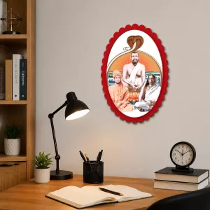 Shree Ramkrishna Wall Decorative Showpiece 6 X 8 Inch | 4 MM MDF Wooden Glossy Sublimation Print | Back Hook Wall Hanging | Home Temple & Living Room Decor (F57074) Shree Ramkrishna Wall Decorative Showpiece 6 X 8 Inch | 4 MM MDF Wooden Glossy Sublimation Print | Back Hook Wall Hanging | Home Temple & Living Room Decor (F57074)