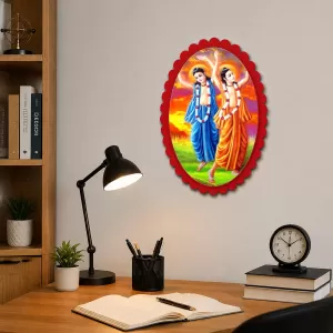 Shree Chaitannya Wall Decorative Showpiece 6 X 8 Inch | 4 MM MDF Wooden Glossy Sublimation Print | Back Hook Wall Hanging | Home Temple & Living Room Decor (F57086) Shree Chaitannya Wall Decorative Showpiece 6 X 8 Inch | 4 MM MDF Wooden Glossy Sublimation Print | Back Hook Wall Hanging | Home Temple & Living Room Decor (F57086)