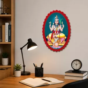 Lord Brahma Wall Decorative Showpiece 6 X 8 Inch | 4 MM MDF Wooden Glossy Sublimation Print | Back Hook Wall Hanging | Home Temple & Living Room Decor (F57287) Lord Brahma Wall Decorative Showpiece 6 X 8 Inch | 4 MM MDF Wooden Glossy Sublimation Print | Back Hook Wall Hanging | Home Temple & Living Room Decor (F57287)
