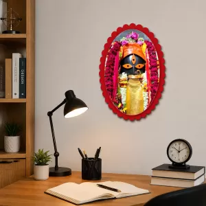 Goddess Kali Wall Decorative Showpiece 6 X 8 Inch | 4 MM MDF Wooden Glossy Sublimation Print | Back Hook Wall Hanging | Home Temple & Living Room Decor (F57341) Goddess Kali Wall Decorative Showpiece 6 X 8 Inch | 4 MM MDF Wooden Glossy Sublimation Print | Back Hook Wall Hanging | Home Temple & Living Room Decor (F57341)