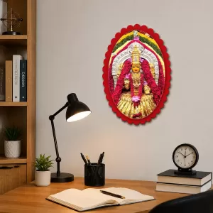 Lord Ganesha Wall Decorative Showpiece 6 X 8 Inch | 4 MM MDF Wooden Glossy Sublimation Print | Back Hook Wall Hanging | Home Temple & Living Room Decor (F57579) Lord Ganesha Wall Decorative Showpiece 6 X 8 Inch | 4 MM MDF Wooden Glossy Sublimation Print | Back Hook Wall Hanging | Home Temple & Living Room Decor (F57579)