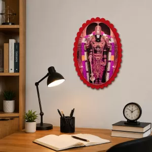 Veerabhadra Wall Decorative Showpiece 6 X 8 Inch | 4 MM MDF Wooden Glossy Sublimation Print | Back Hook Wall Hanging | Home Temple & Living Room Decor (F57605) Veerabhadra Wall Decorative Showpiece 6 X 8 Inch | 4 MM MDF Wooden Glossy Sublimation Print | Back Hook Wall Hanging | Home Temple & Living Room Decor (F57605)