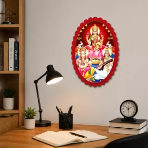 Lord Ganesha Wall Decorative Showpiece 6 X 8 Inch | 4 MM MDF Wooden Glossy Sublimation Print | Back Hook Wall Hanging | Home Temple & Living Room Decor (F57614) Lord Ganesha Wall Decorative Showpiece 6 X 8 Inch | 4 MM MDF Wooden Glossy Sublimation Print | Back Hook Wall Hanging | Home Temple & Living Room Decor (F57614)