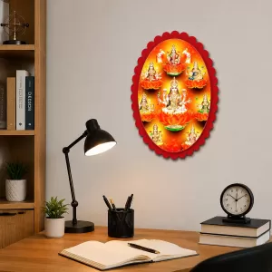 Lord Ganesha Wall Decorative Showpiece 6 X 8 Inch | 4 MM MDF Wooden Glossy Sublimation Print | Back Hook Wall Hanging | Home Temple & Living Room Decor (F57673) Lord Ganesha Wall Decorative Showpiece 6 X 8 Inch | 4 MM MDF Wooden Glossy Sublimation Print | Back Hook Wall Hanging | Home Temple & Living Room Decor (F57673)