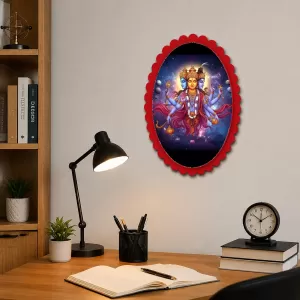 Lord Brahma Wall Decorative Showpiece 6 X 8 Inch | 4 MM MDF Wooden Glossy Sublimation Print | Back Hook Wall Hanging | Home Temple & Living Room Decor (F57704) Lord Brahma Wall Decorative Showpiece 6 X 8 Inch | 4 MM MDF Wooden Glossy Sublimation Print | Back Hook Wall Hanging | Home Temple & Living Room Decor (F57704)