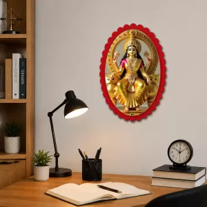 Lord Ganesha Wall Decorative Showpiece 6 X 8 Inch | 4 MM MDF Wooden Glossy Sublimation Print | Back Hook Wall Hanging | Home Temple & Living Room Decor (F57708) Lord Ganesha Wall Decorative Showpiece 6 X 8 Inch | 4 MM MDF Wooden Glossy Sublimation Print | Back Hook Wall Hanging | Home Temple & Living Room Decor (F57708)