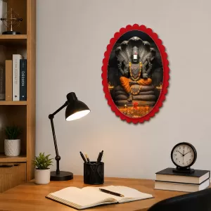 Lord Ganesha Wall Decorative Showpiece 6 X 8 Inch | 4 MM MDF Wooden Glossy Sublimation Print | Back Hook Wall Hanging | Home Temple & Living Room Decor (F57715) Lord Ganesha Wall Decorative Showpiece 6 X 8 Inch | 4 MM MDF Wooden Glossy Sublimation Print | Back Hook Wall Hanging | Home Temple & Living Room Decor (F57715)